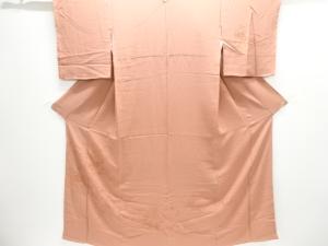 汕頭蘇州刺繍　花筏に草花模様訪問着